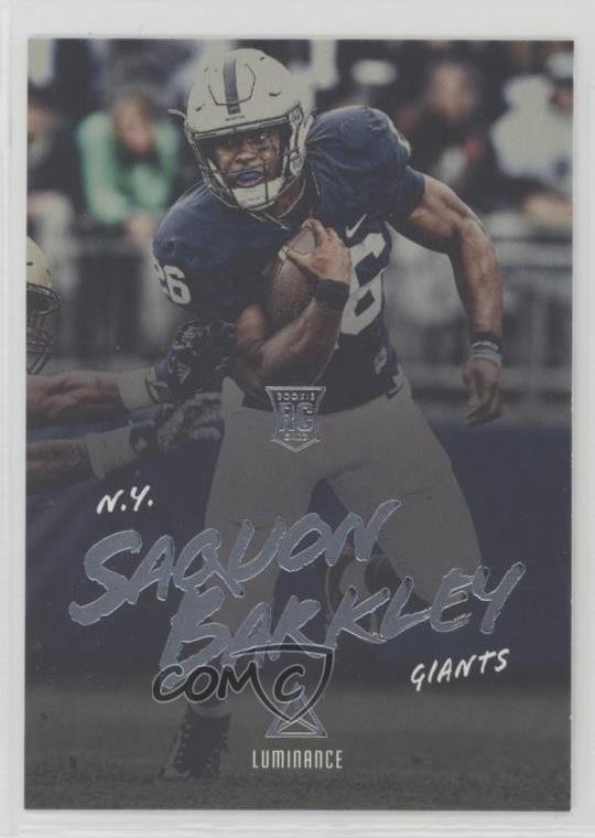 2018 Panini Luminance Rookie Saquon Barkley #191 0f5t