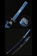 Japanese Tachi Odachi Sword 1045 Carbon Steel With Brown Scabbard