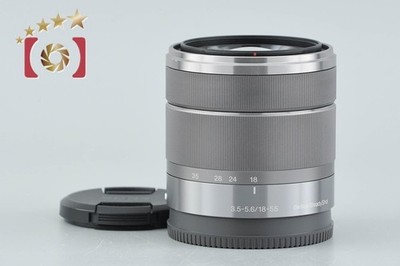 Used SONY E 18 55mm f 3.5 5.6 OSS SEL1855 Silver