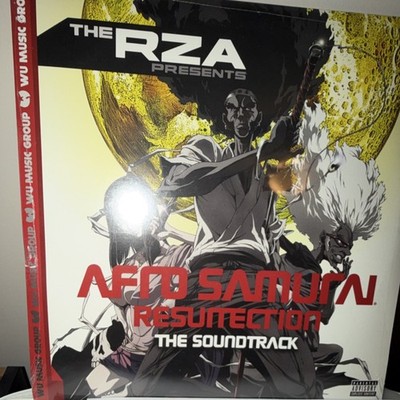 The RZA Afro Samurai Resurrection Soundtrack LP Vinyl unopened 