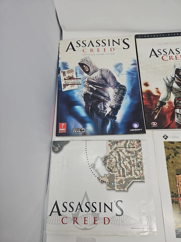 Assassin's Creed 1 2 3 Official Strategy Guide Books and Art Lot of 4 - Image 2 of 4