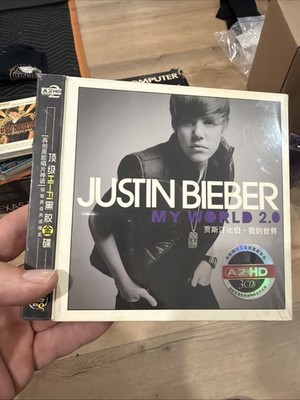 Sealed OOP Justin Bieber My World high Def HD China First Edition CD Very Rare