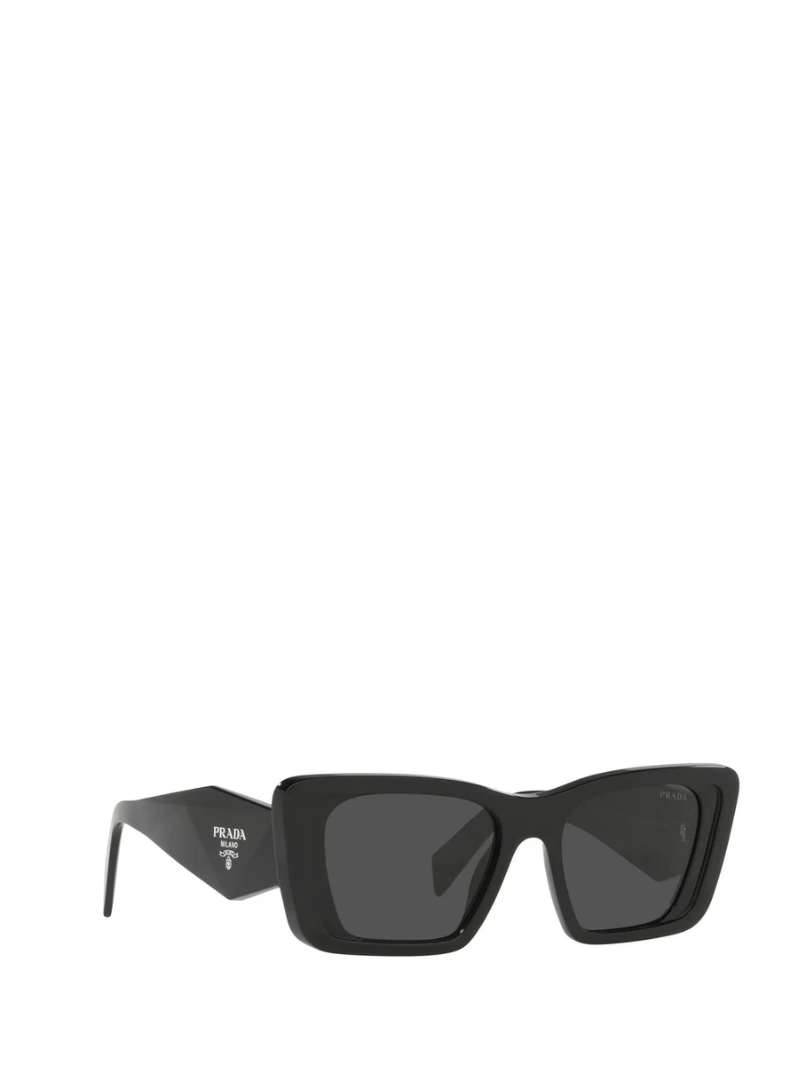Prada SPR04N Oversized Sunglasses Black Butterfly Italy Designer Women PRADA Black Butterfly Sunglasses for Women for sale | eBay main image 3