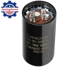 Pool Pump Motor Start Capacitor 161-193UF for Hayward Super Pump 0.75/1.0/1.5HP