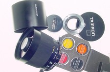 Tamron 500mm F/8 SP TELE MACRO 5° BBAR MC Adaptall 2 Mirror Lens