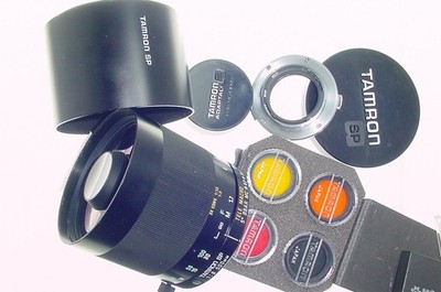 Tamron 500 mm F/8 SP TELE MACRO 5° BBAR MC Adaptall 2 Spiegelobjektiv