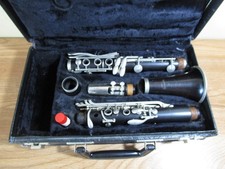 Normandy 4 France Wood Clarinet With Case  Portnoy BP02 Mouthpiece