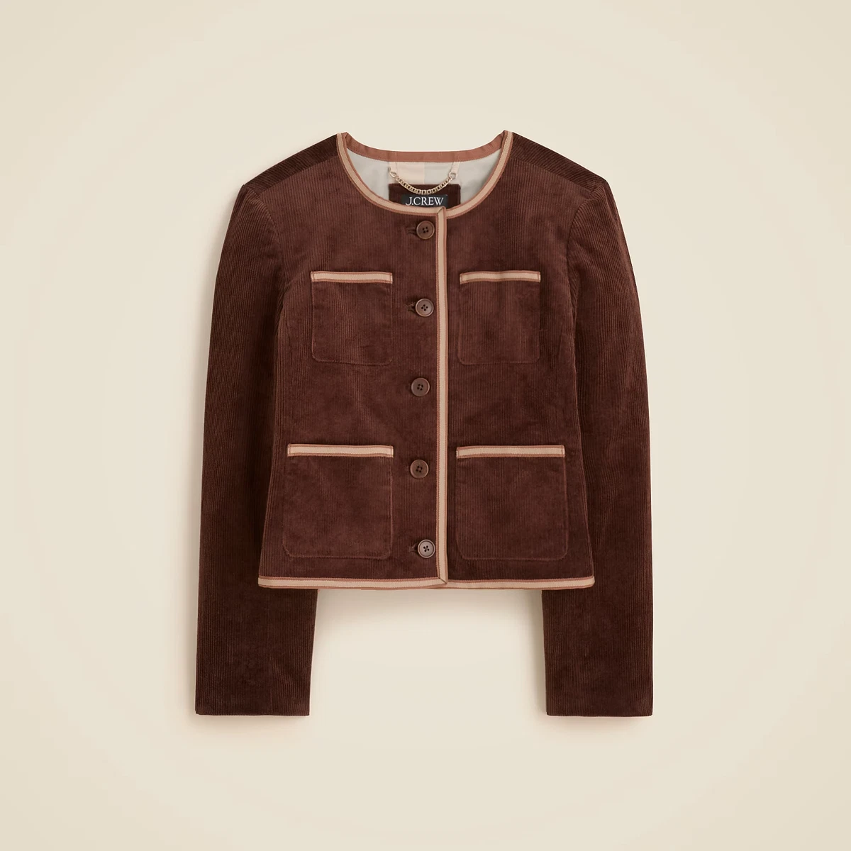 J.CREW Corduroy Brown Coats, Jackets & Vests for Women for sale | eBay