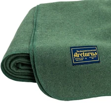 Arcturus Bighorn 100% Virgin Wool Blanket - Twin Size (64" x 88") - 4 Colors
