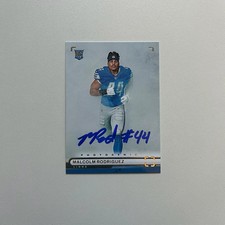 2022 Panini Chronicles Photogenic #PH-46 MALCOLM RODRIGUEZ Autographed Card