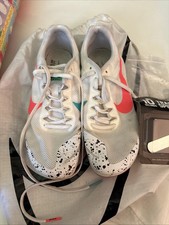 Nike Zoom Rival D Sprint Racing Shoes Size US 8.5 Bag Spikes Tool 907567-100