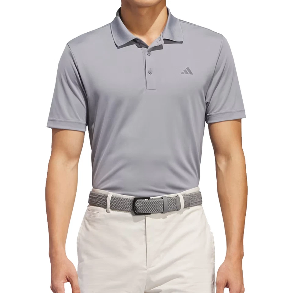 Camisa Polo Adidas Golf Para Hombre Adi Performance Sólida - Absorbe Humedad - Nueva