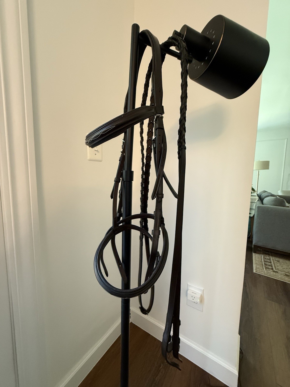 Oversize Joseph Sterling Hunter Pro Bridle & XL Reins - New With Small Defect