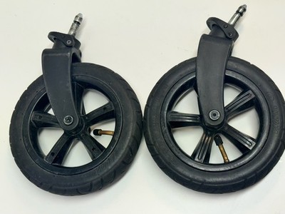 VALCO SNAP TREND SNAP4 Or DOUBLE STROLLER SPORT AIR FRONT TIRES WHEELS 