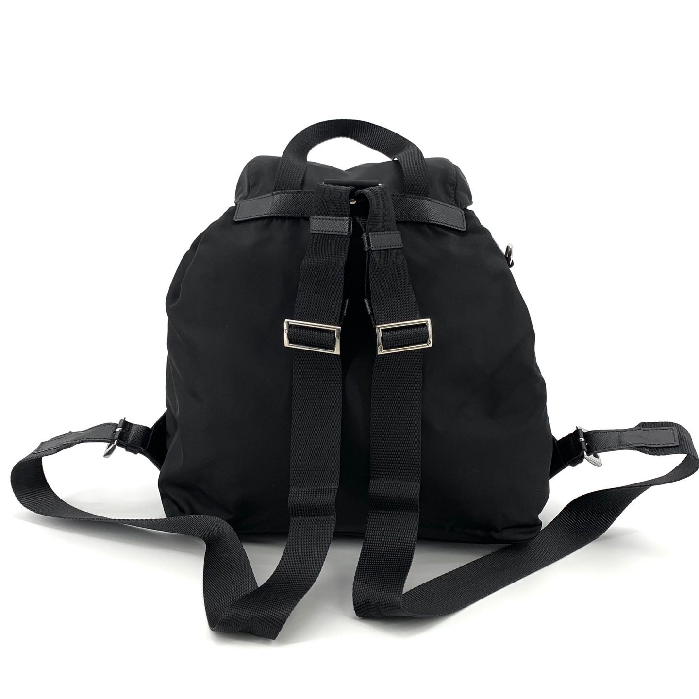 Prada Triangle Logo Re-Nylon Backpack Medium 1BZ811 152171995 thumbnail 5