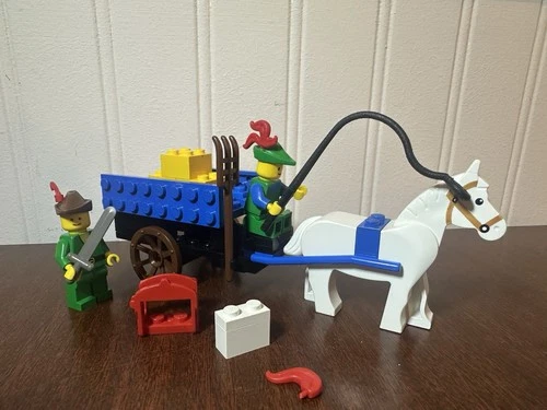 Lego Castle 1877 Crusaders Cart Smugglers Complete Vintage No Instructions/box