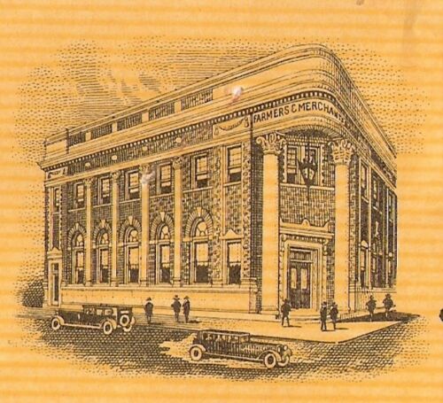 Vintage 1950's 2 Farmers & Merchants Bank Checks Cape Girardeau, Missouri - Picture 2 of 2