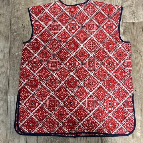 Delantal delantero con botones de colección - Imagen 2 de 5