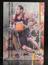 1998-99 Topps Finest Allen Iverson #42 W/ Coating Philadelphia 76ers HOF