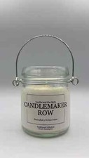 Eucalyptus Scented 4oz Soy Wax Candle with a Cotton Wick - Hanging Glass Jar