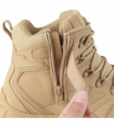 Hombres Ejército Táctico Combate Militar Botas Invierno Cálidas Tenis Botas de Senderismo - Imagen 21 de 25