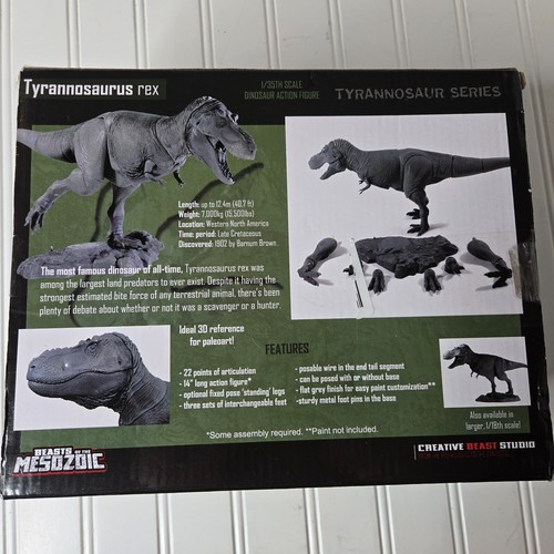 Beasts Of The Mesozoic Tyrannosaurus Rex 1/35 Dinosaur Action Figure - Picture 10 of 10