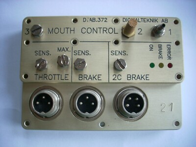 Woodstar ATC DIGITAL TEKNIK suck & blow / sip & puff, throttle & brake control