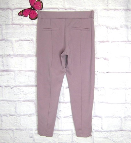 Betabrand Skinny Leg Cigarette Dress Yoga Pants Lilac Dust Women's Size S Petite - Picture 4 of 7