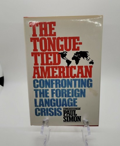 2 Vintage *Signed Books Congressman Paul Simon Tongue-Tied American Glass House - Picture 4 of 12