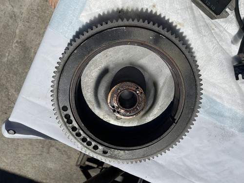 1980's Force 85hp Outboard Flywheel Assembly 817865A 1 FA694097 - Picture 4 of 4