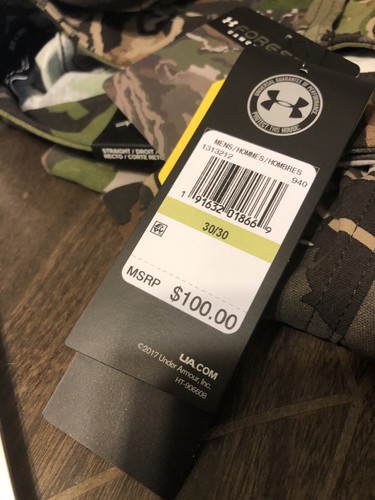 Under Armour Men's Field Ops Pant UA1313212-940 Forest Camo Multiple sizes $100 - Picture 3 of 11