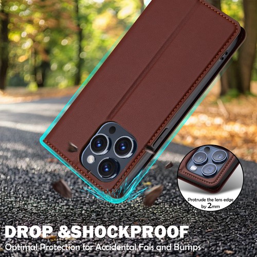 For Apple iPhone 16 Pro Max / 16e Side Magnetic Leather Wallet Flip Case Cover - Picture 52 of 54