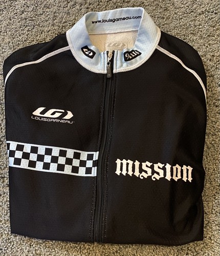 Louis Garneau Women's Black Fierro En Guerra Cycling Jacket Sz Small Mission SF - Picture 10 of 10