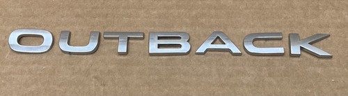 05 - 09 Subaru Outback Wagon Rear Tailgate Lettering Mark Name 93073AG060 - Used