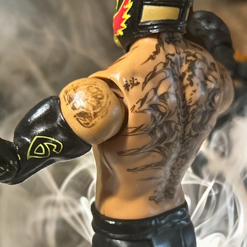 WWE Rey Mysterio Mattel Basic Serie 9 WCW ECW WWF selten - Bild 7 von 9