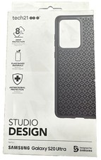Image of Tech21 Samsung Galaxy S20 Ultra 5G Bio Shield Protective Phone Case Black 8084