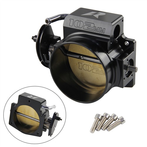 102MM Throttle Body For Chevy GM Gen III LS1 LS2 LS3 LS6 LS7 SX LS LSX 4 Bolt BK - Picture 10 of 11