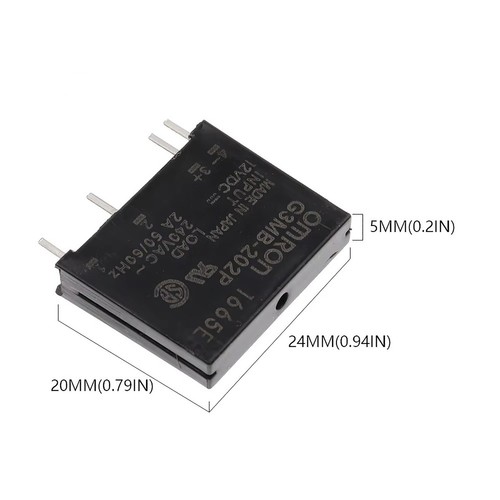 Relé de estado sólido G3MB-202P DC-AC PCB SSR - Imagen 6 de 6