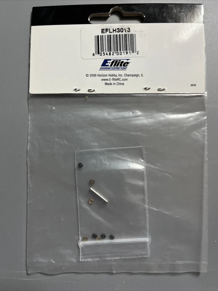 E-Flite Blade mSR Feathering Spindle w/ O rings and bushings EFLH3013 - Image 2 of 2