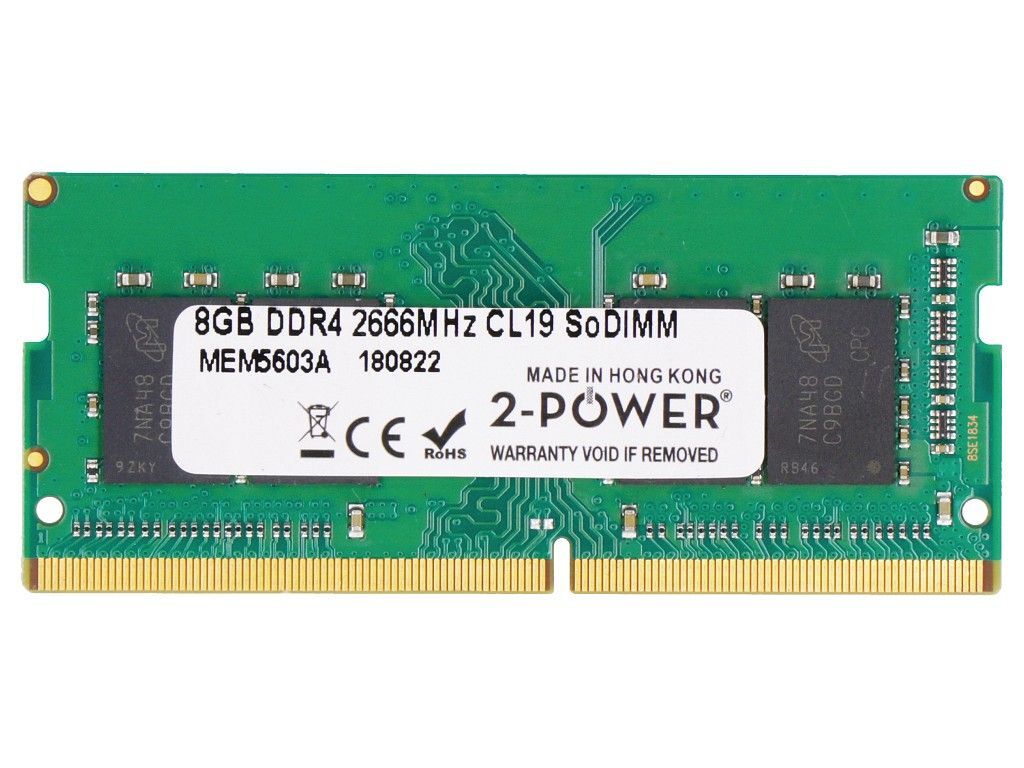2-Power RAM Memory Computer PC Desktop Laptop 8GB DDR4 2666MHz