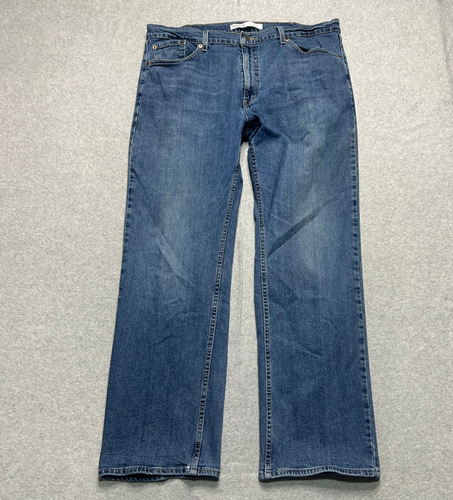 Levis Signature S61 Relaxed Fit Jeans Mens 40 X 32 Medium Wash Blue Denim
