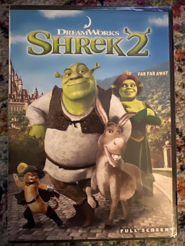 Shrek 2 (DVD, 2004, Full screen) Fast Free Ship BRAND NEW SEALED Kids Children  - Imagen 1 de 2