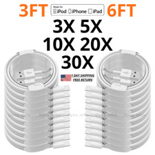 USB Charger Cable Fast Charging Data Cord Lot For iPhone 14 13 12 11 Pro Max XR