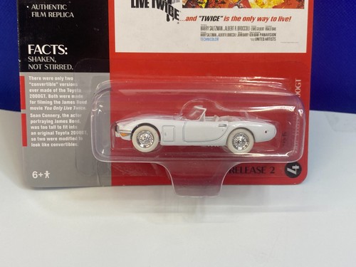 JOHNNY LIGHTNING WHITE LIGHTNING CHASE POP CULTURE 007 1967 TOYOTA 2000GT - Picture 2 of 8