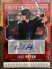 JAKE PETER 2014 ELITE EXTRA EDITION FRANCHISE FUTURE AUTOGRAPH AUTO ROOKIE /799!