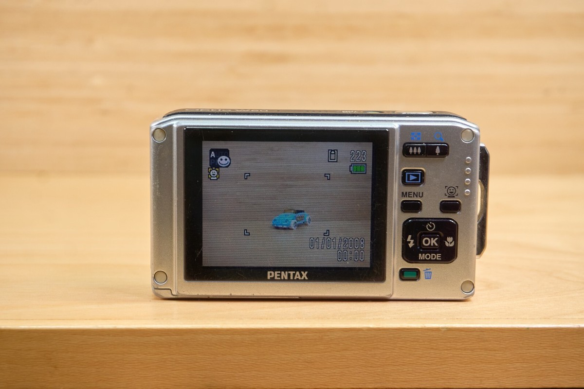 Pentax Optio W60 Waterproof 10MP Digital Camera, with 5X Wide
