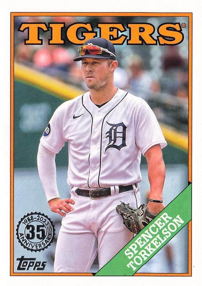 TOPPS 2023 SERIES 1 - 1988 TOPPS BASEBALL - #T88-1 to 100 **SELECT YOUR CARD** - Picture 196 of 201