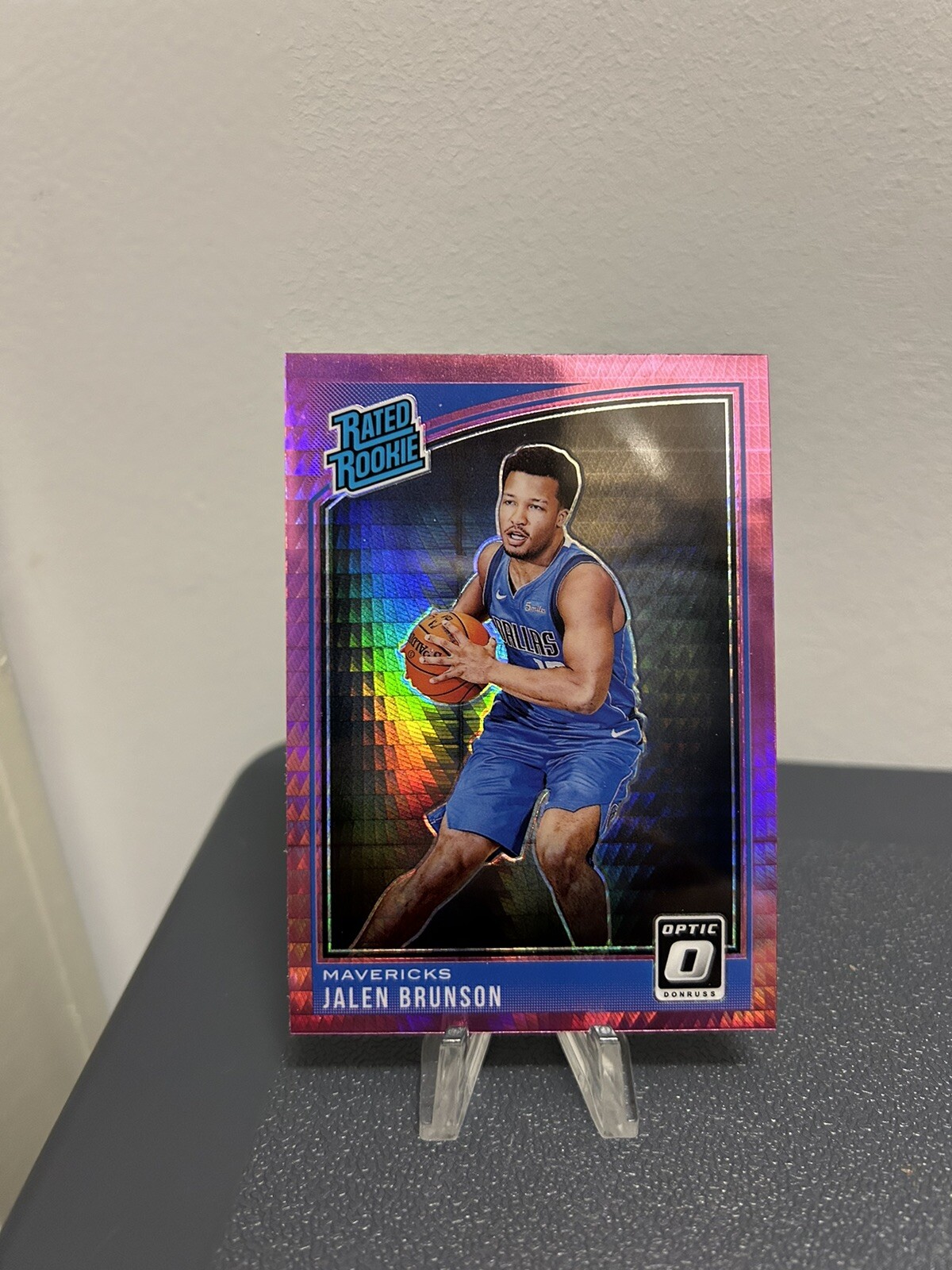 2018-19 Donruss Optic #179 Jalen Brunson Hyper Pink Rated Rookie RC Knicks🔥 QTY