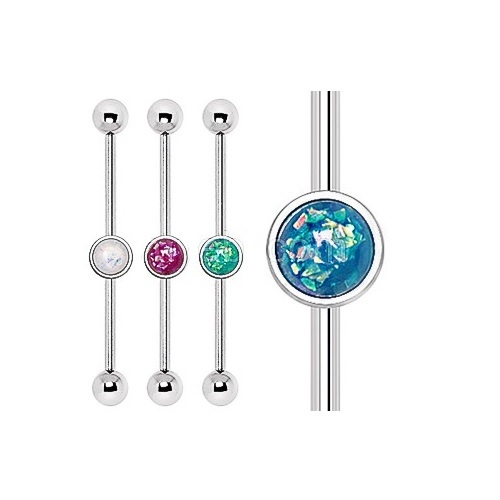 Surgical Steel Scaffold Industrial Piercing Barbell Earring Bars 14g - Picture 17 of 70