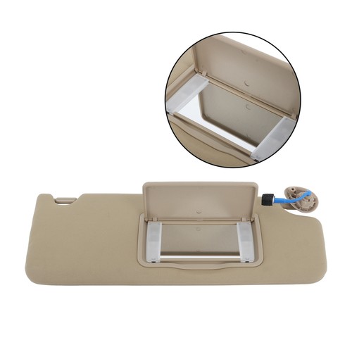 For 2017-21 Honda Pilot 18-20 Ridgeline Left Right Side Sun Visor W/Light Mirror - Picture 11 of 14